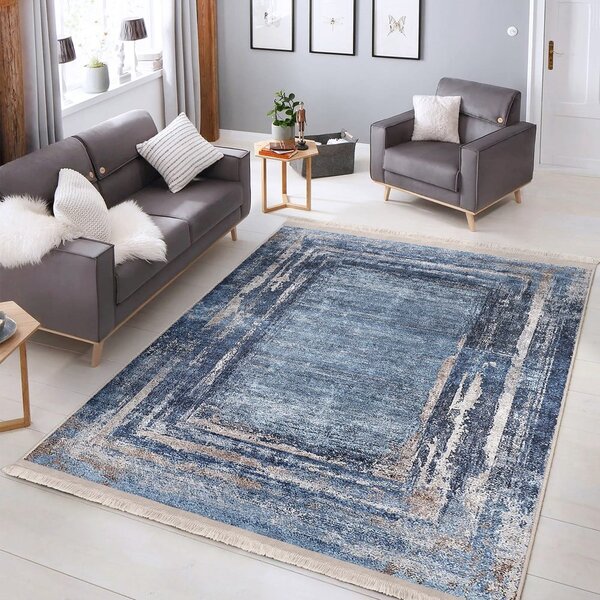 Modrý koberec 80x150 cm – Mila Home