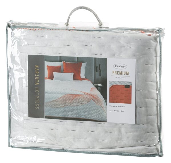PŘEHOZ NA POSTEL PREMIUM LEA 220X240 CM VZOROVANÝ