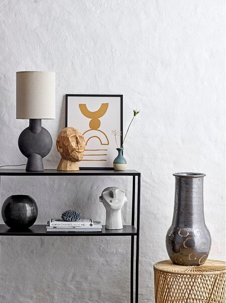 Hnědo-béžová stolní lampa Sergio - Bloomingville