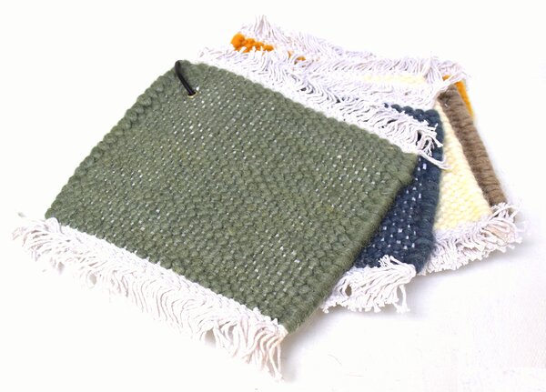 Linie Design Vlněný koberec Birla Green, zelenkavý Barva: Green (zelená), Rozměr: 140x200 cm