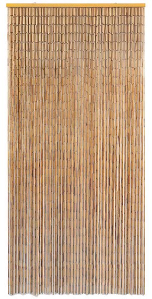 Dveřní závěs proti hmyzu, bambus, 100x220 cm