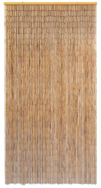 Dveřní závěs proti hmyzu, bambus, 100x200 cm