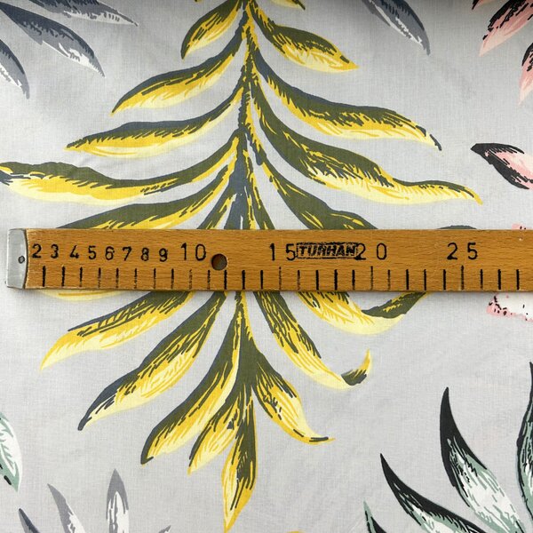 Ervi Bavlněná látka/plátno š.240cm - Barevné tropické listy č.23584-4, metráž