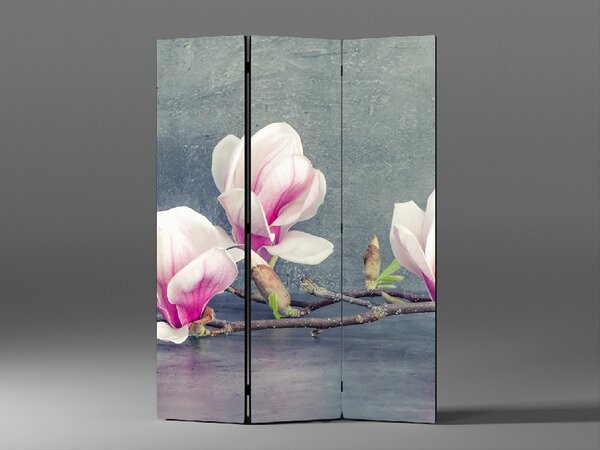 Liox Paraván kvetoucí větev magnólie Rozměr: 135 x 180 cm