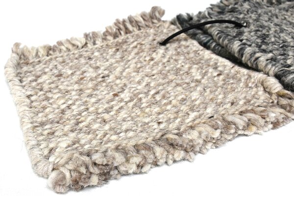 Linie Design Vlněný koberec Vesle Beige, béžový Rozměr: 140x200 cm