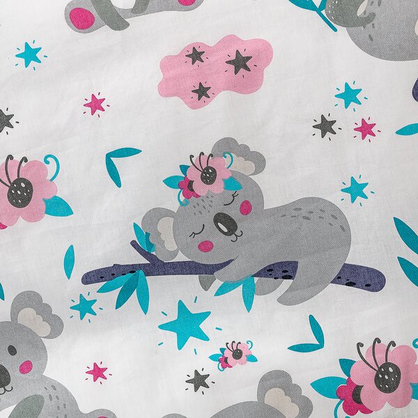 4Home Bavlněné povlečení Koala friend , 140 x 200 cm, 70 x 90 cm