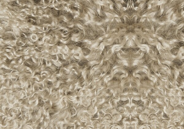 Skinnwille Home Collection Tibetská kožešina Taupe, 95x55 cm