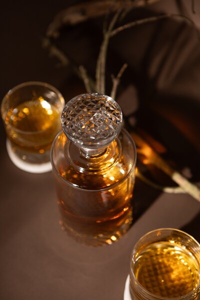 Skloglass Whisky set RASTR Počet kusů: set 1 láhev + 6 sklenic
