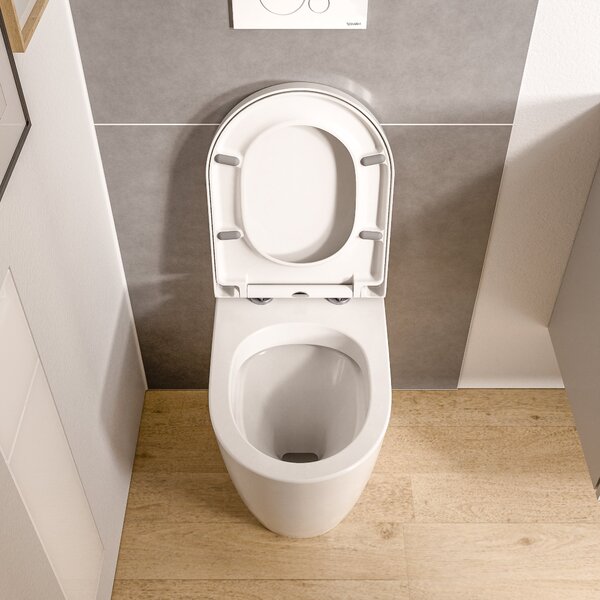 Volně stojící WC VIREO bílé