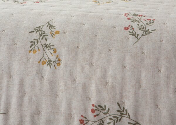 Textil Antilo Přehoz na postel Nely Coral, oboustranný, se 2 povlaky na polštáře Rozměr: 270x270 cm