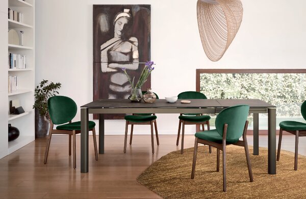 Calligaris Asymetrický koberec Roche nehořlavý, 240x240 cm, CS7258-C Barva: Ochre Yellow (okrový), Rozměr: 240x240 cm