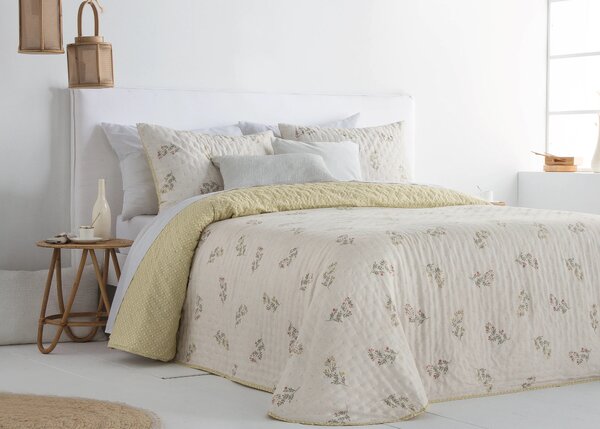 Textil Antilo Přehoz na postel Nely Coral, oboustranný, se 2 povlaky na polštáře Rozměr: 270x270 cm