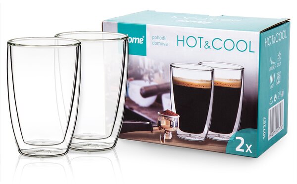 4Home Termo sklenice na kávu Hot&Cool 200 ml, 2 ks