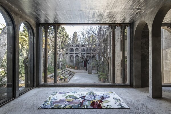 Nanimarquina Vlněný koberec Backyard, kolekce Flora Rozměr: 170x240 cm