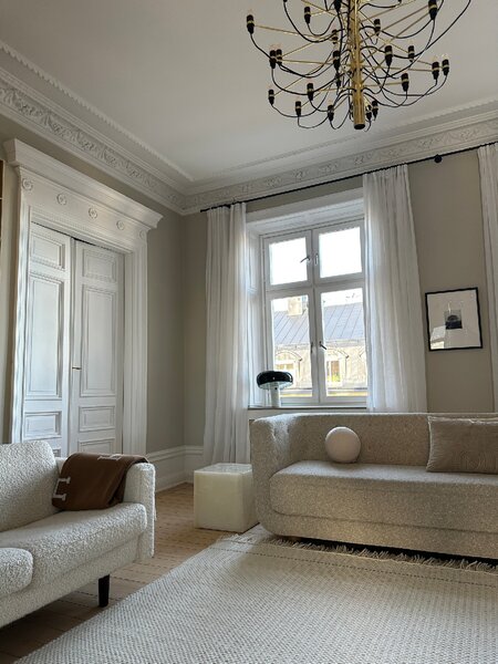 Linie Design Vlněný koberec Awakened Mind White, přírodně bílý, vlna Rozměr: 140x200 cm