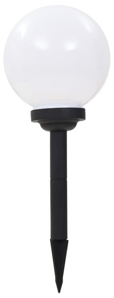 Zahradní solární lampy 3 ks LED kulovité 20 cm RGB