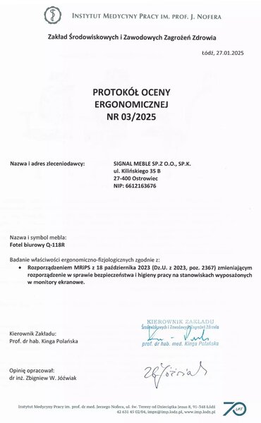QUADRO 118 R kancelářské křeslo, šedá