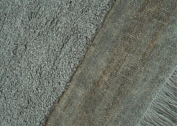 Linie Design Vlněný koberec Ethos View Cactus, zelenošedý Rozměr: 140x200 cm