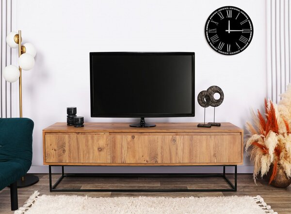 Hanah Home TV stolek Lupin 140 cm ořech