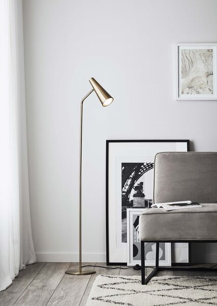 Stojací lampa ve zlaté barvě Peak - Markslöjd