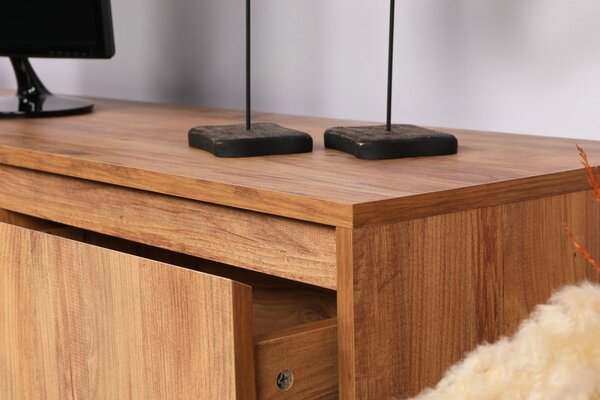 Hanah Home TV stolek Lupin 140 cm ořech