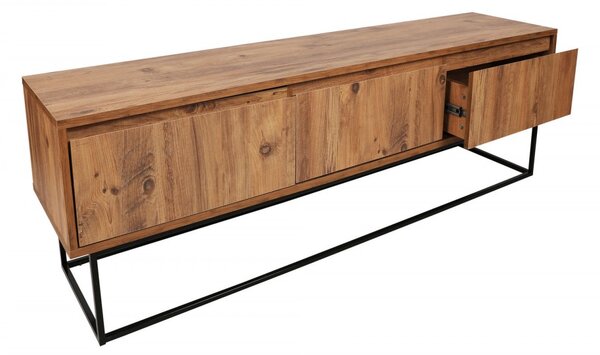 Hanah Home TV stolek Lupin 140 cm ořech