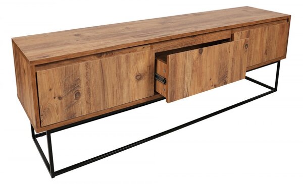 Hanah Home TV stolek Lupin 140 cm ořech