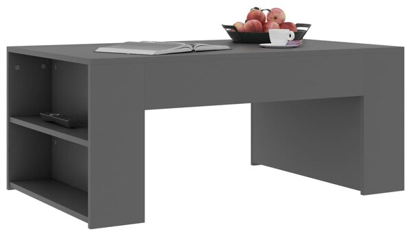 Konferenční stolek Mitchell - šedý | 100x60x42 cm
