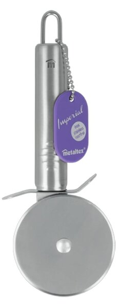 Kráječ na pizzu z nerezové oceli Metaltex Pizza, délka 19 cm