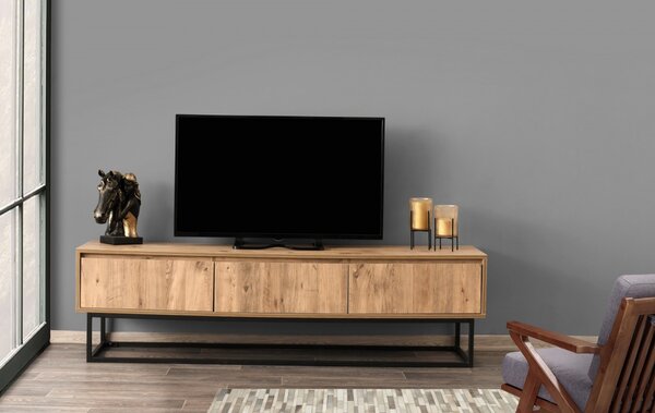 Hanah Home TV stolek Ruba 180 cm borovice atlantská