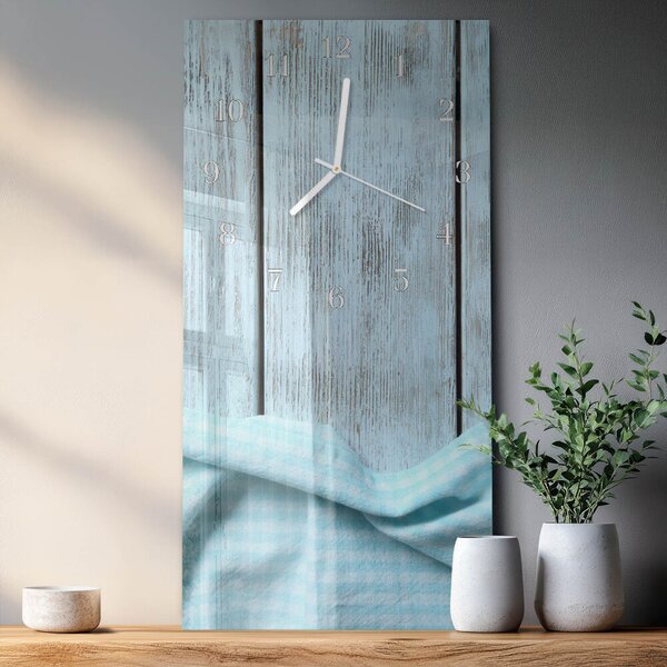 Skleněné hodiny vertikální Tabulka zsppb-30x60-00087505