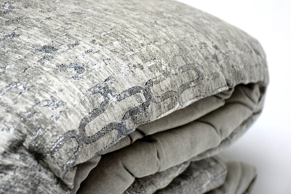 Textil Antilo Přehoz na postel Abby Green, zelenošedý Rozměr: 250x270 cm