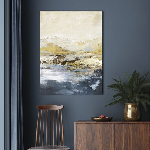 Obraz s ručně malovanými prvky na plátně 60x80 cm Astonish – Malerifabrikken