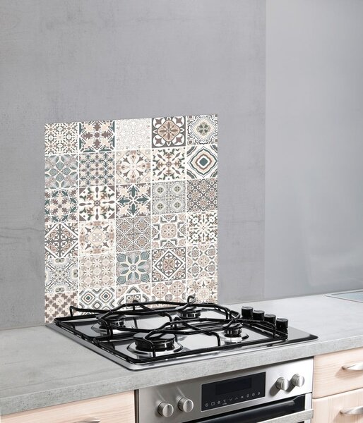 Skleněný kryt na stěnu u sporáku Wenko Splashback Tile