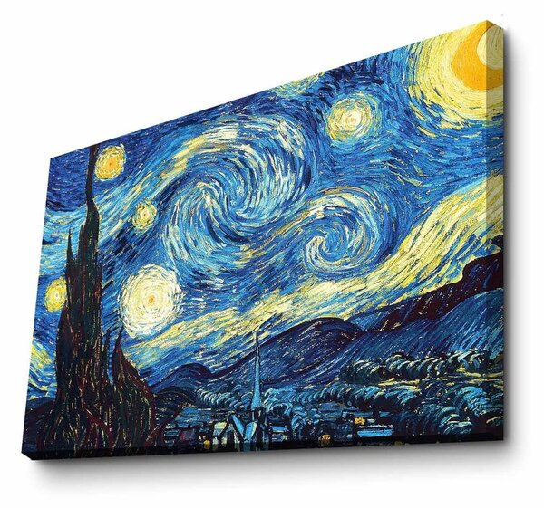 Nástěnná reprodukce na plátně Vincent Van Gogh, 100 x 70 cm