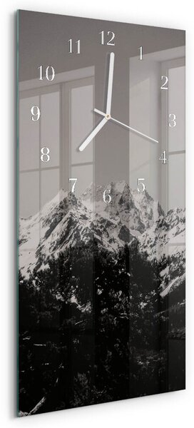 Skleněné hodiny vertikální Hory zsppb-30x60-00079526