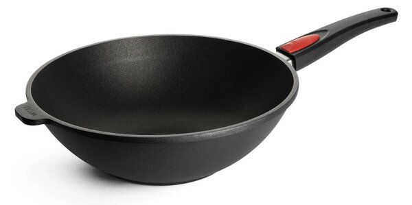 WOK pánev 30 cm WOLL Titan Best indukční nepřilnavá s odnímatelnou rukojetí 11030TBI