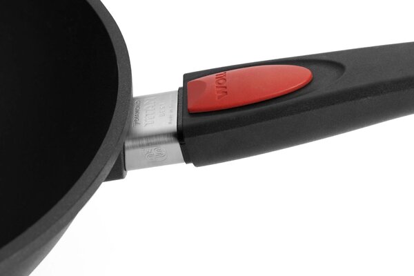 WOK pánev 30 cm WOLL Titan Best indukční nepřilnavá s odnímatelnou rukojetí 11030TBI
