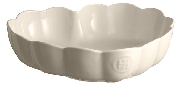 Koláčová forma Emile Henry Madeleine srdce, Ø 26,57 cm, slonová kost 026153