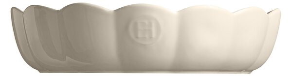 Koláčová forma Emile Henry Madeleine hluboká, Ø 27 cm, slonová kost 026253