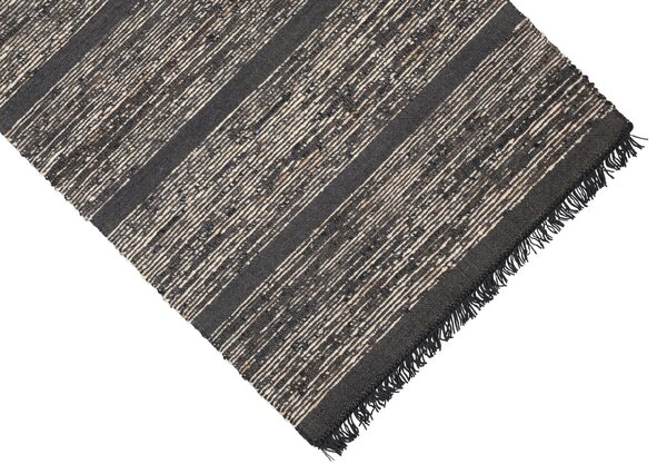 Linie Design Vlněný koberec Gorm Charcoal, uhlově šedý Rozměr: 200x300 cm