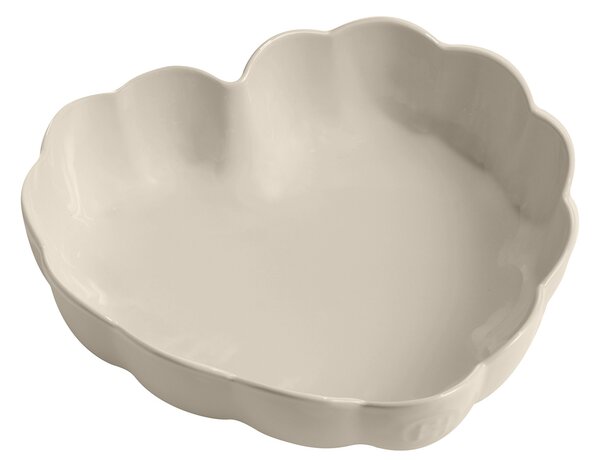 Koláčová forma Emile Henry Madeleine srdce, Ø 26,57 cm, slonová kost 026153