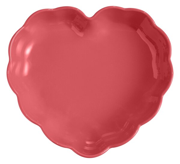 Koláčová forma Emile Henry Madeleine srdce, Ø 26,5 cm, růžová candy 476153