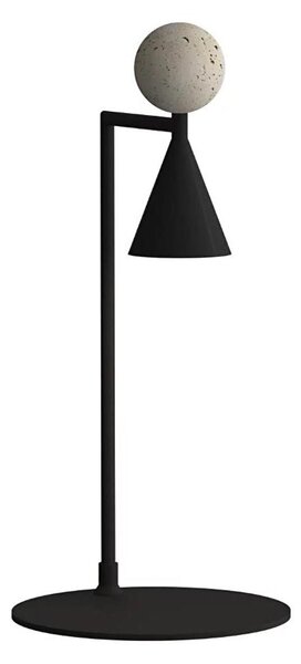 MAXLIGHT T0070 - LED Stolní lampa BINGO LED/12W/230V CRI 92 černá/béžová