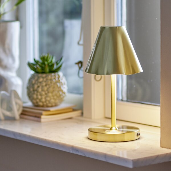 Stmívatelná LED lampička Lianna Brass