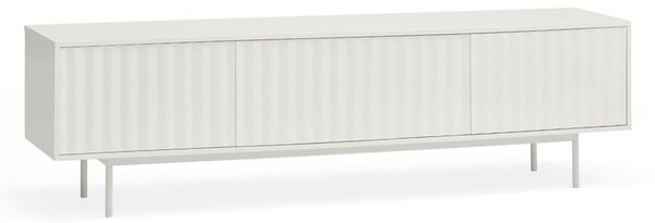 Bílý TV stolek 180x52 cm Sierra – Teulat