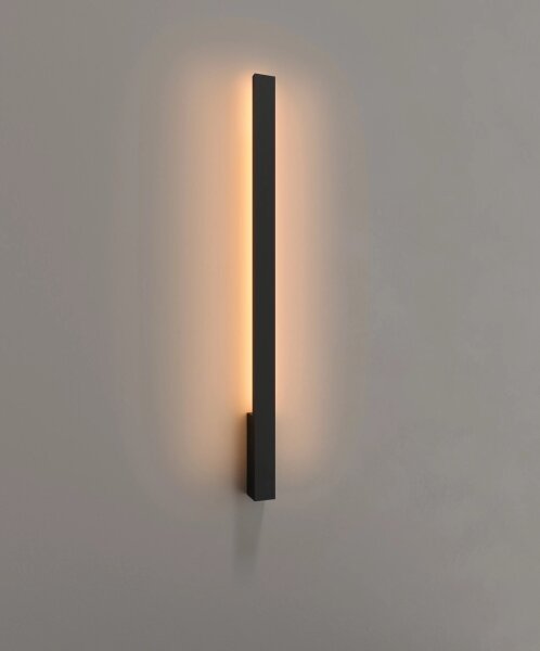 MAXLIGHT W0459 - LED Venkovní nástěnné svítidlo KAPRUN LED/12W/230V IP65 černá