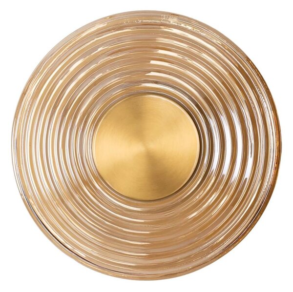 MAXLIGHT W0475 - LED Nástěnné svítidlo LEONARDO LED/8W/230V zlatá/kouřová béžová