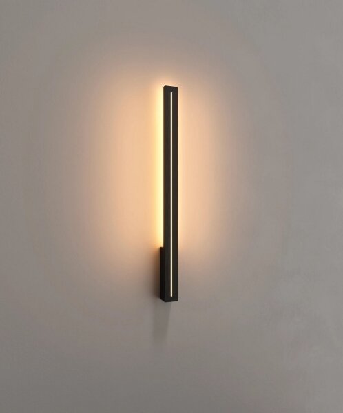 MAXLIGHT W0460 - LED Venkovní nástěnné svítidlo MOENA LED/15W/230V IP65 černá