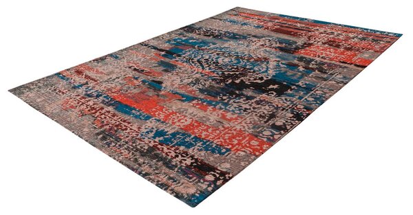 KOBEREC, 160/230 cm vícebarevná, červená - Online Only koberce & rohožky, Online Only